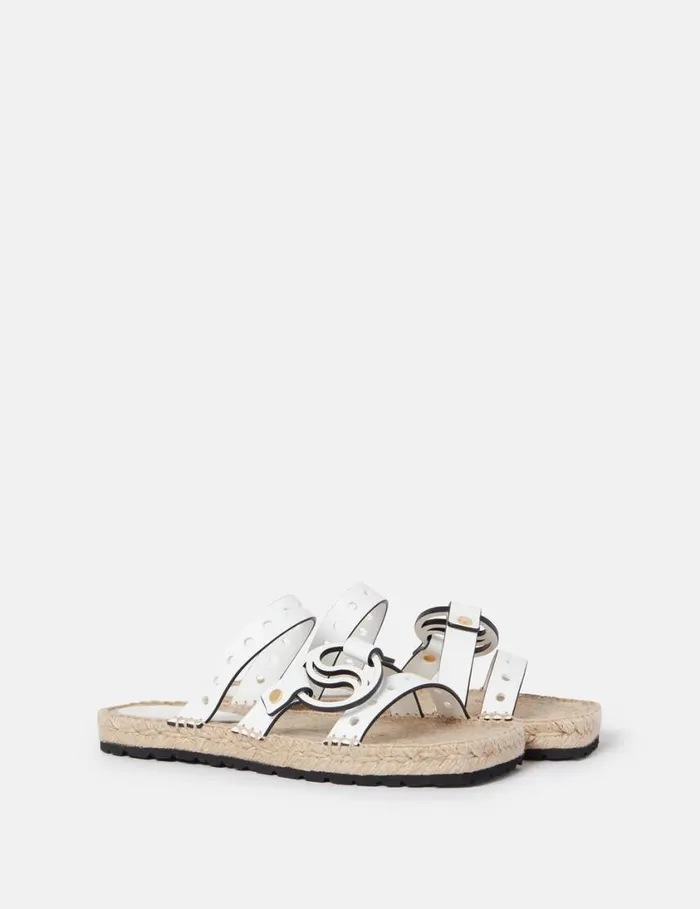 Women Gaia SWave Sandals White Stella McCartney Sandals Women Gaia SWave Sandals White Stella McCartney Sandals