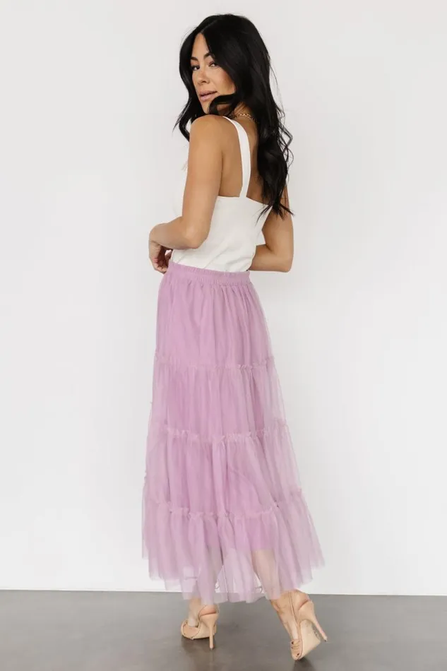Women Galena Tulle Skirt Dusty Orchid Baltic Born Tulle Styles