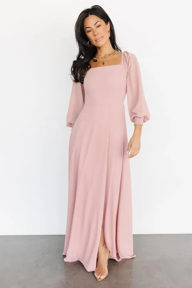 Women Giselle Maxi Dress Blush Baltic Born Maxi Dresses