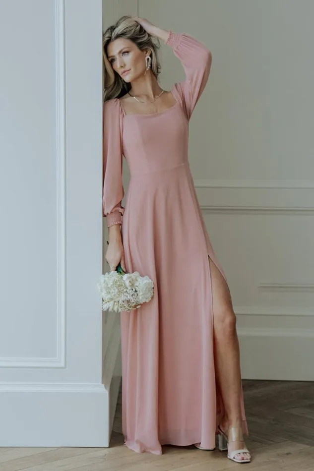 Women Giselle Maxi Dress Blush Baltic Born Maxi Dresses Women Giselle Maxi Dress Blush Baltic Born Maxi Dresses