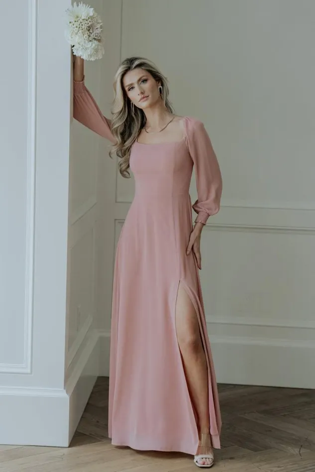Women Giselle Maxi Dress Blush Baltic Born Maxi Dresses Women Giselle Maxi Dress Blush Baltic Born Maxi Dresses