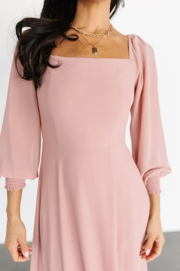 Women Giselle Maxi Dress Blush Baltic Born Maxi Dresses Women Giselle Maxi Dress Blush Baltic Born Maxi Dresses