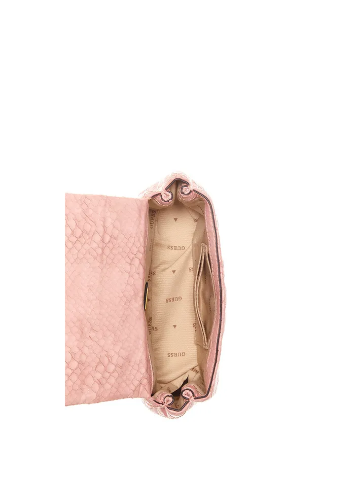Women Half Flap GUESS Salmon Dema Mini Crossbody Bag Women Half Flap GUESS Salmon Dema Mini Crossbody Bag