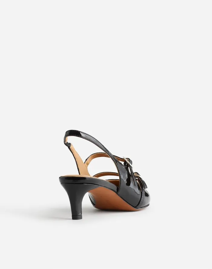 Women Heels Madewell The Davina Slingback Pump True Black