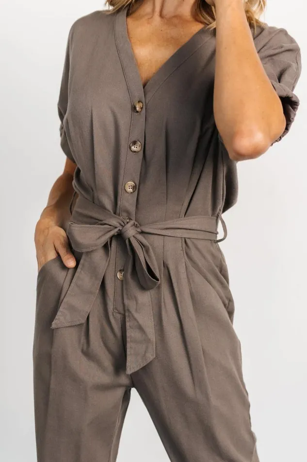 Women Heidi Jumpsuit Ash Baltic Born Jumpsuits and Rompers Women Heidi Jumpsuit Ash Baltic Born Jumpsuits and Rompers