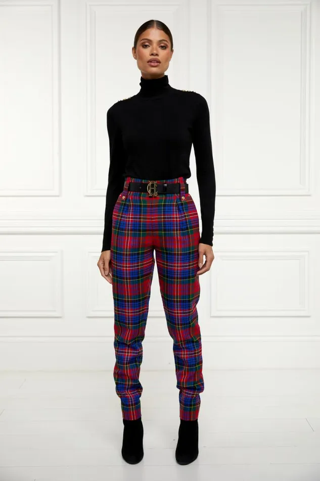 Women High Waisted Peg Trouser Macpherson Holland Cooper Trousers