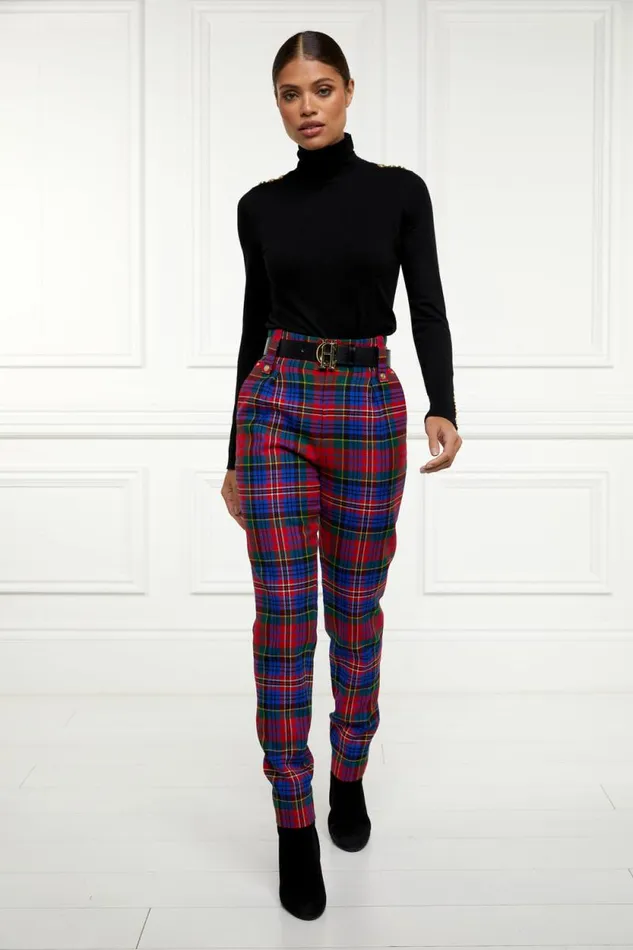 Women High Waisted Peg Trouser Macpherson Holland Cooper Trousers Women High Waisted Peg Trouser Macpherson Holland Cooper Trousers