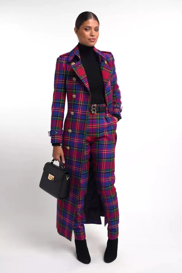 Women High Waisted Peg Trouser Macpherson Holland Cooper Trousers Women High Waisted Peg Trouser Macpherson Holland Cooper Trousers