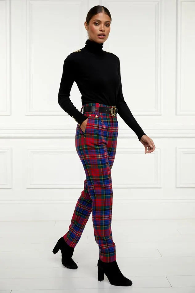 Women High Waisted Peg Trouser Macpherson Holland Cooper Trousers Women High Waisted Peg Trouser Macpherson Holland Cooper Trousers