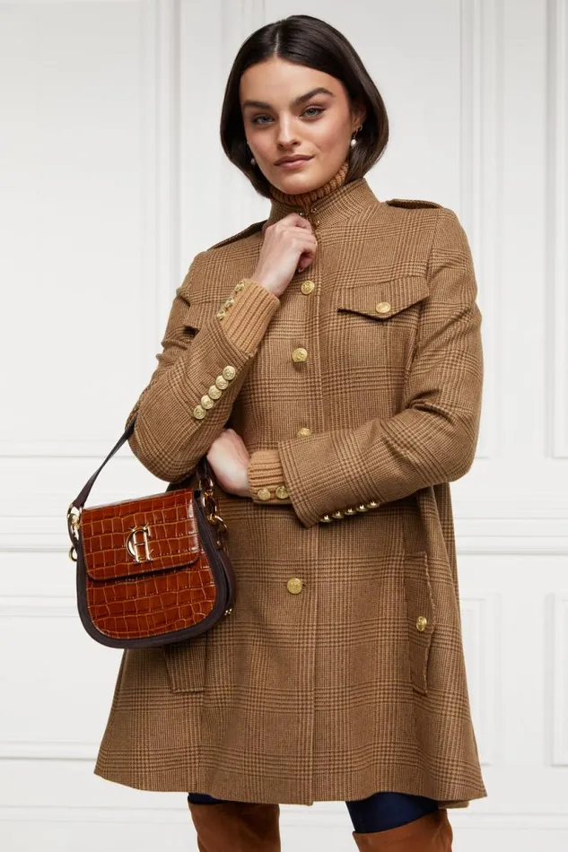 Women Highbury Cape Coat Tawny Holland Cooper Tailoring