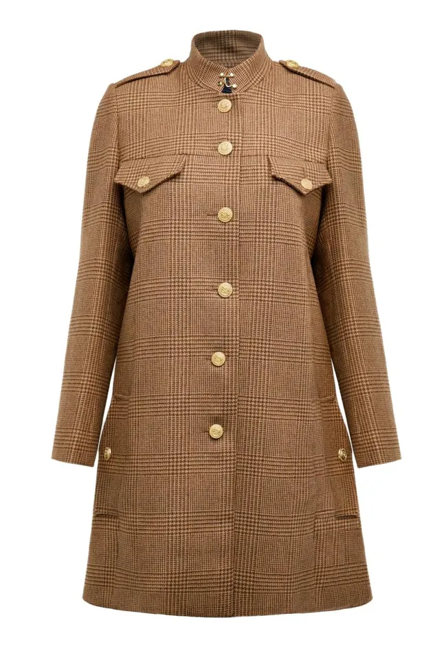 Women Highbury Cape Coat Tawny Holland Cooper Tailoring