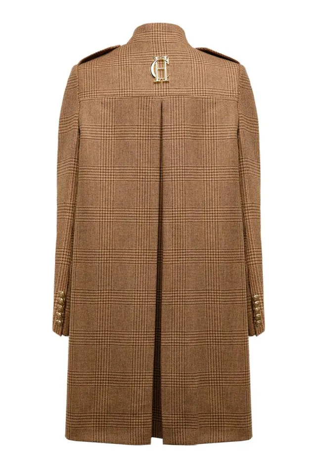Women Highbury Cape Coat Tawny Holland Cooper Tailoring