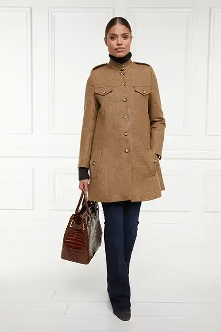 Women Highbury Cape Coat Tawny Holland Cooper Tailoring