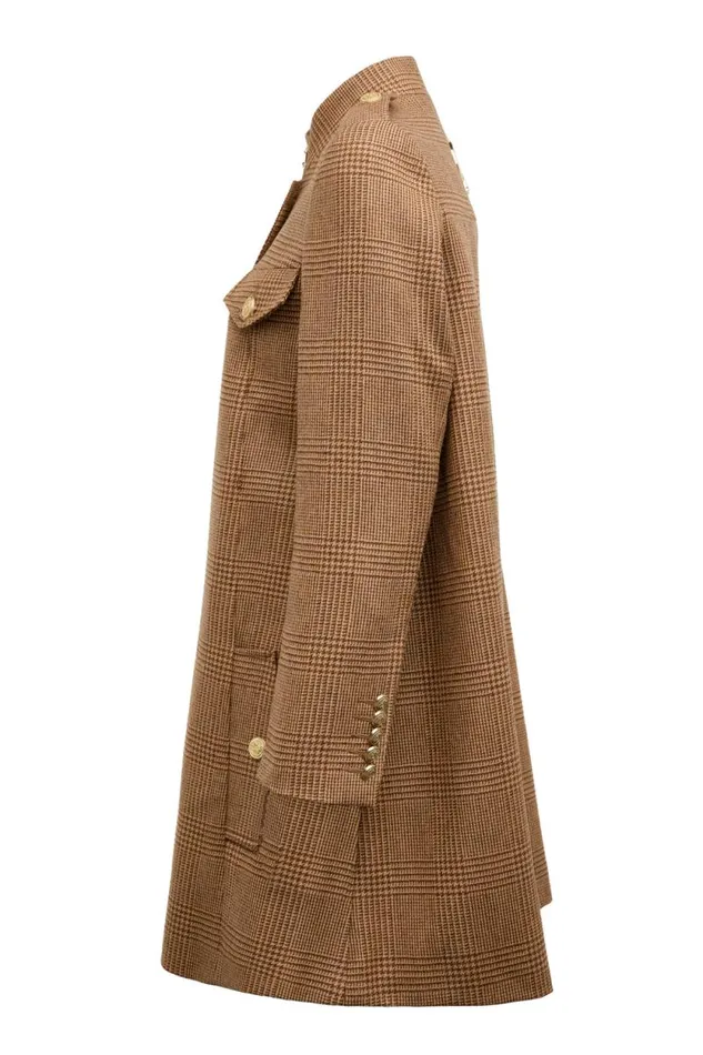 Women Highbury Cape Coat Tawny Holland Cooper Tailoring