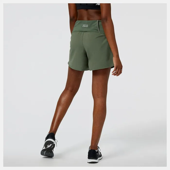 Women Impact Run 5in Short Deep Olive Green New Balance Shorts Women Impact Run 5in Short Deep Olive Green New Balance Shorts