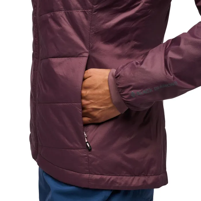 Women Insulation Black Diamond Solution Jacket