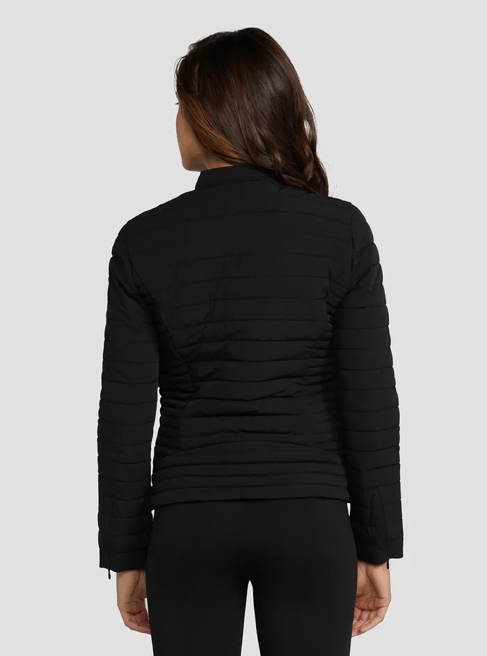 Women Jackets and Coats GUESS Eco Black Vona Jacket Women Jackets and Coats GUESS Eco Black Vona Jacket