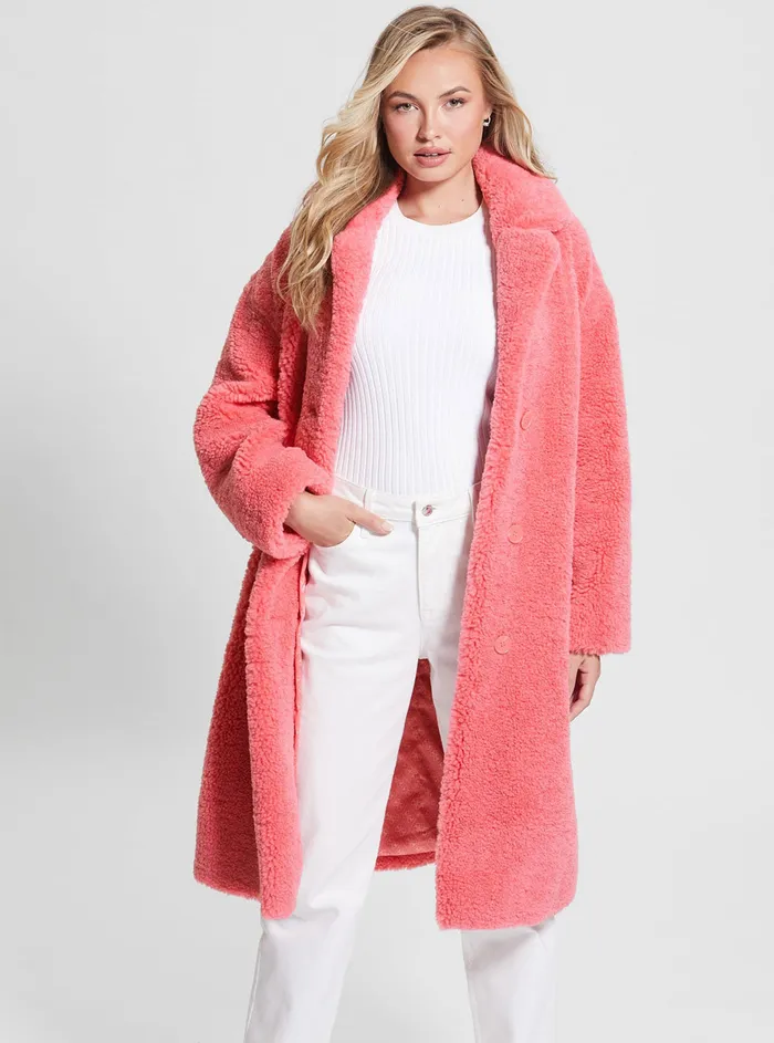 Women Jackets and Coats GUESS Eco Rose Alina Coat