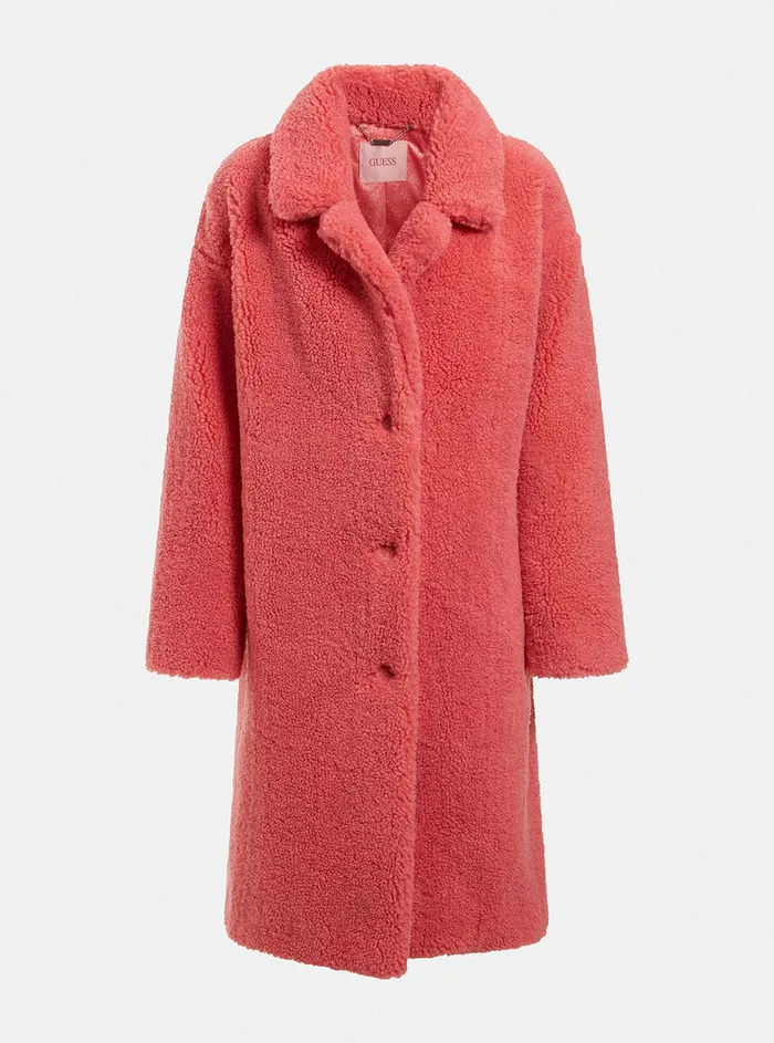 Women Jackets and Coats GUESS Eco Rose Alina Coat Women Jackets and Coats GUESS Eco Rose Alina Coat