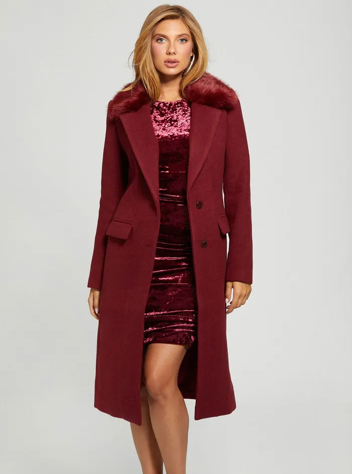 Women Jackets and Coats GUESS Vino Multi Laurence Coat