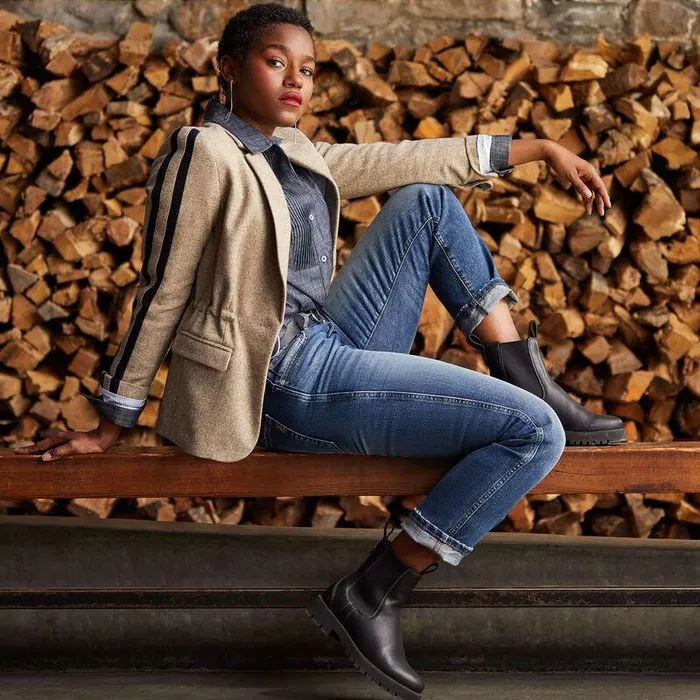 Women Jackets and Vests Ariat Dornie Blazer Camel Herringbone Women Jackets and Vests Ariat Dornie Blazer Camel Herringbone