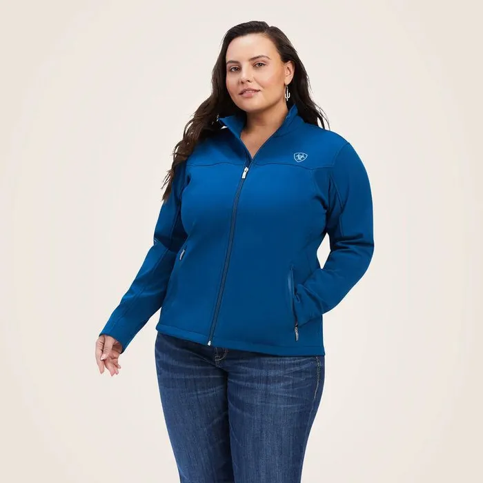 Women Jackets and Vests Ariat New Team Softshell Jacket Hydraandnight Sky Blanket Women Jackets and Vests Ariat New Team Softshell Jacket Hydraandnight Sky Blanket