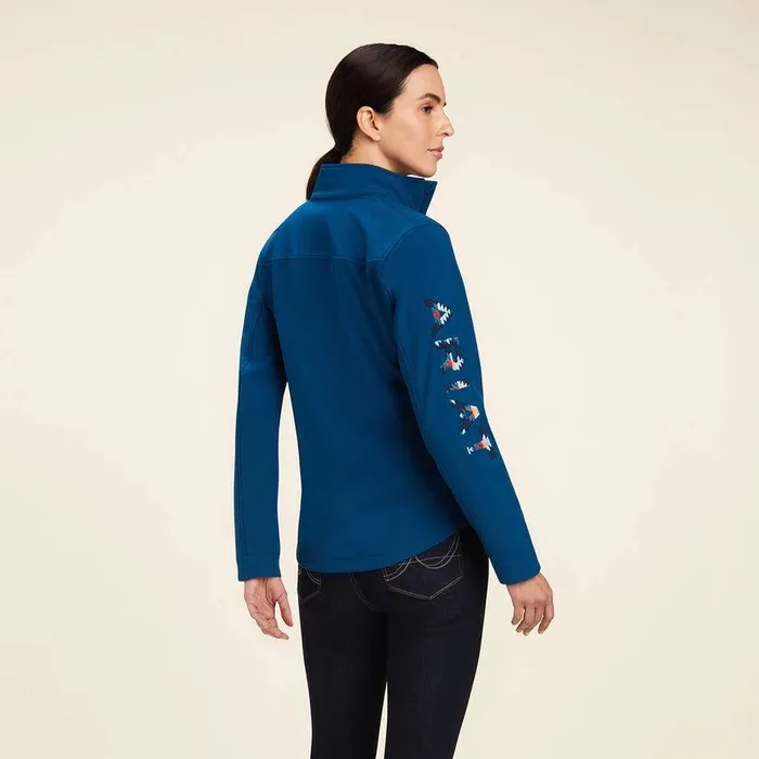 Women Jackets and Vests Ariat New Team Softshell Jacket Hydraandnight Sky Blanket Women Jackets and Vests Ariat New Team Softshell Jacket Hydraandnight Sky Blanket
