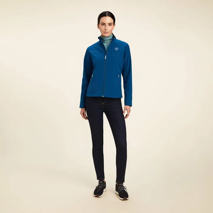 Women Jackets and Vests Ariat New Team Softshell Jacket Hydraandnight Sky Blanket Women Jackets and Vests Ariat New Team Softshell Jacket Hydraandnight Sky Blanket