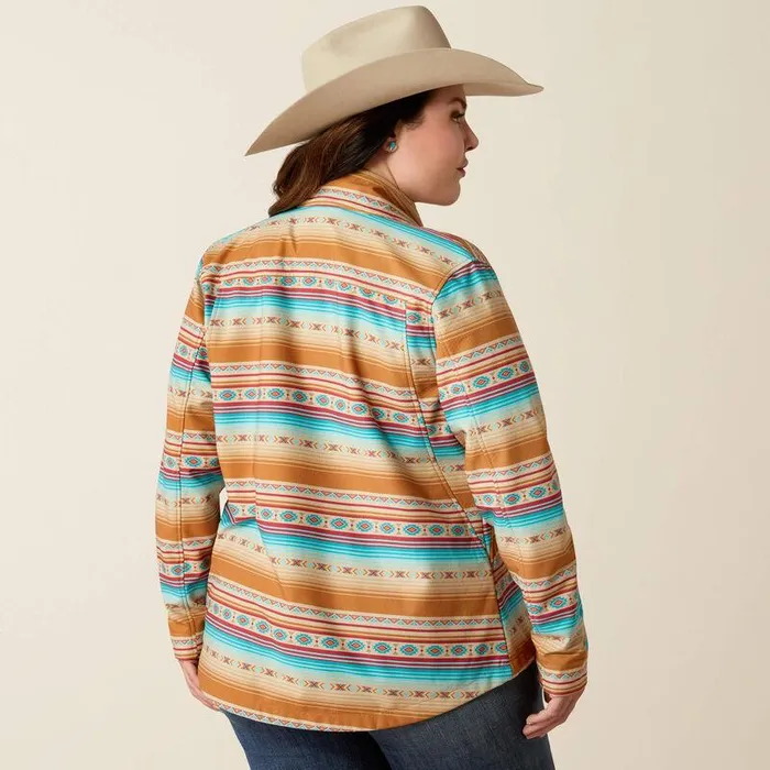 Women Jackets and Vests Ariat New Team Softshell Print Jacket Fallon Serape Print Women Jackets and Vests Ariat New Team Softshell Print Jacket Fallon Serape Print