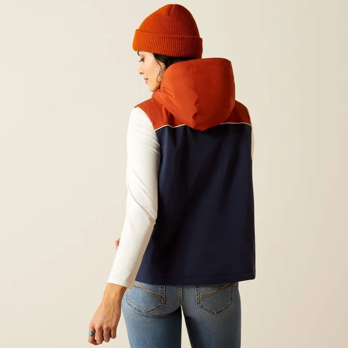 Women Jackets and Vests Ariat Pioneer StretchShell Vest Navypicante Women Jackets and Vests Ariat Pioneer StretchShell Vest Navypicante