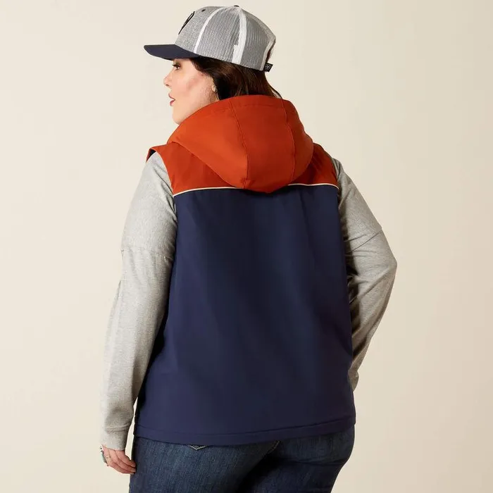 Women Jackets and Vests Ariat Pioneer StretchShell Vest Navypicante Women Jackets and Vests Ariat Pioneer StretchShell Vest Navypicante