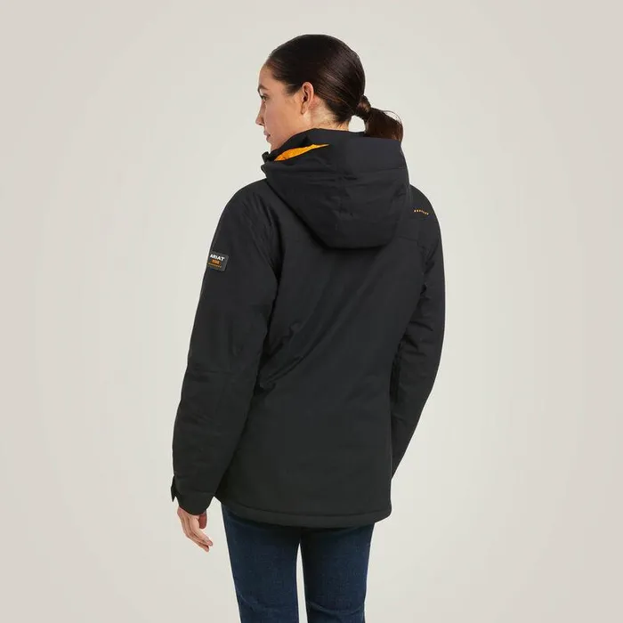Women Jackets and Vests Ariat Rebar Storm Fighter 20 Waterproof Jacket Black Women Jackets and Vests Ariat Rebar Storm Fighter 20 Waterproof Jacket Black
