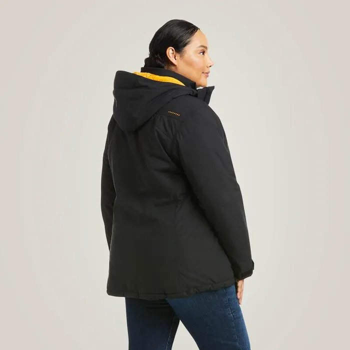 Women Jackets and Vests Ariat Rebar Storm Fighter 20 Waterproof Jacket Black Women Jackets and Vests Ariat Rebar Storm Fighter 20 Waterproof Jacket Black