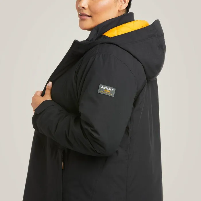 Women Jackets and Vests Ariat Rebar Storm Fighter 20 Waterproof Jacket Black Women Jackets and Vests Ariat Rebar Storm Fighter 20 Waterproof Jacket Black