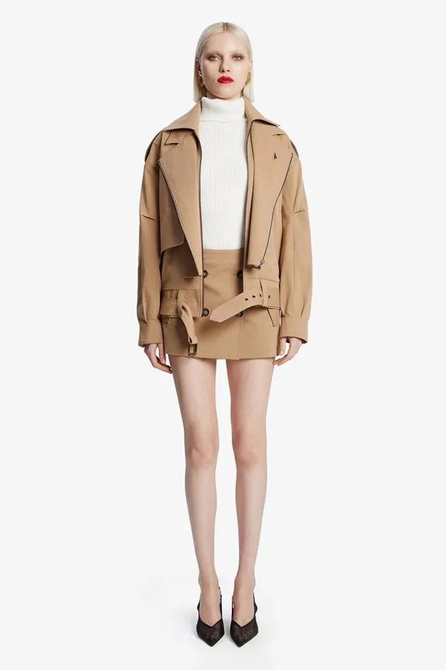 Women Jackets Bardot Kavi Oversized Jacket In Camel Camel