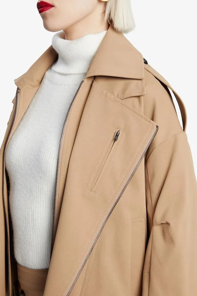 Women Jackets Bardot Kavi Oversized Jacket In Camel Camel