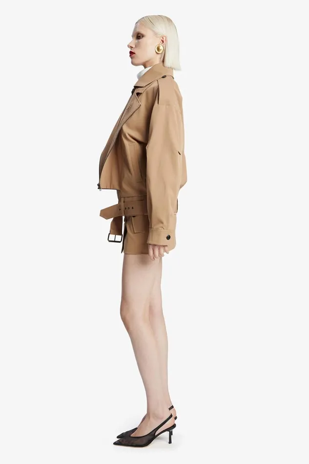 Women Jackets Bardot Kavi Oversized Jacket In Camel Camel