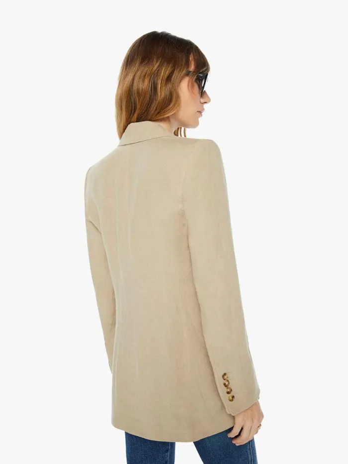 Women Jackets Mother Denim Elaine Blazer Beige light