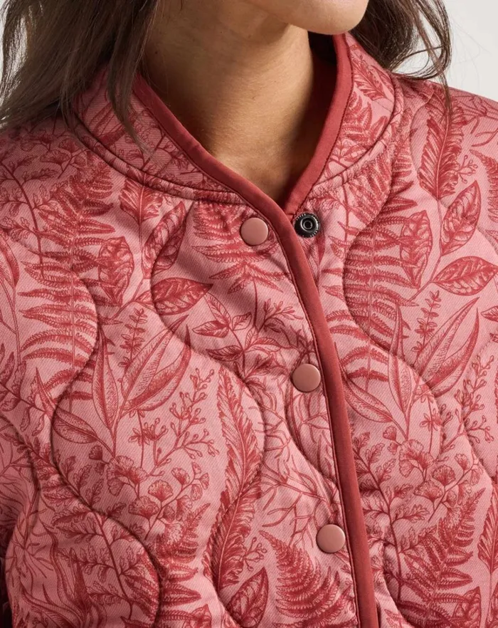 Women Jackets TravisMathew WORTH A SHOT JACKET Brick Dust Women Jackets TravisMathew WORTH A SHOT JACKET Brick Dust