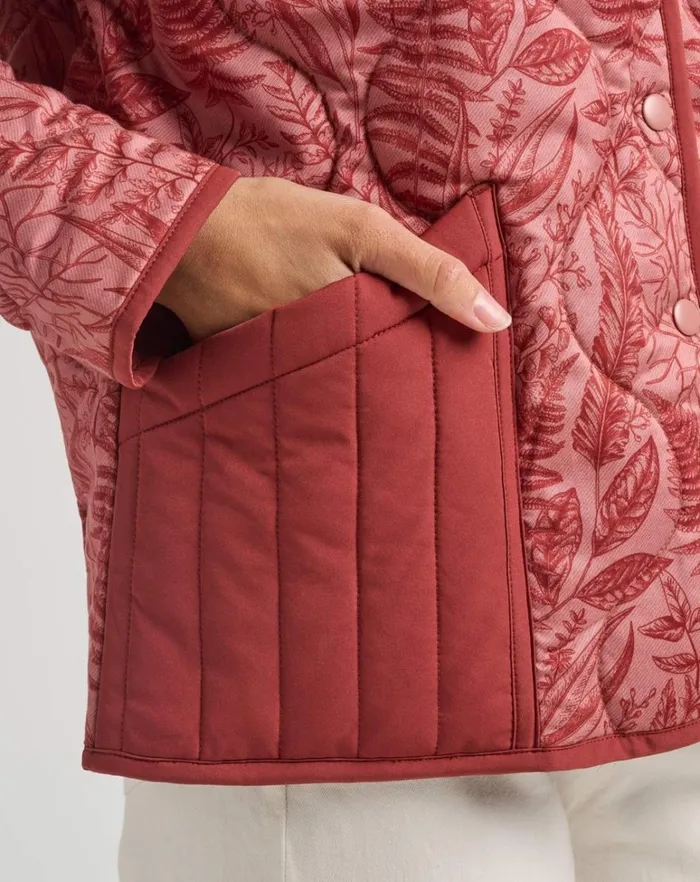 Women Jackets TravisMathew WORTH A SHOT JACKET Brick Dust Women Jackets TravisMathew WORTH A SHOT JACKET Brick Dust