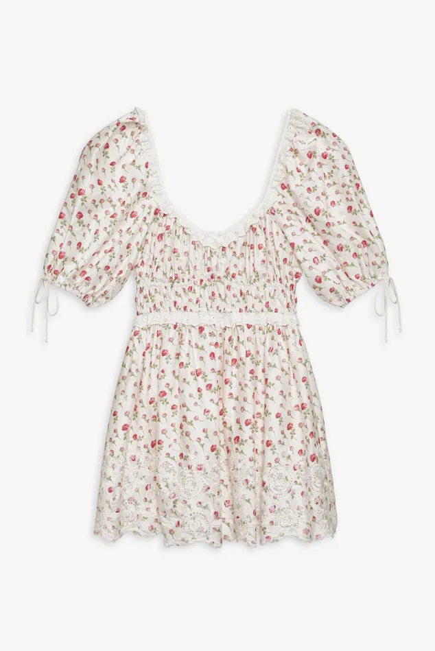 Women Jackson Mini Dress White For Love and Lemons Dresses Women Jackson Mini Dress White For Love and Lemons Dresses