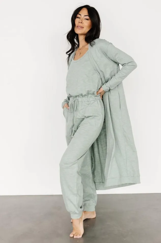 Women Janae Jumpsuit Cardigan Set Sage Baltic Born Jumpsuits and Rompers