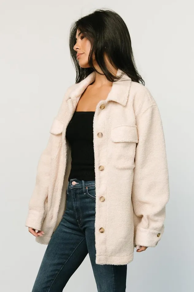 Women Jayden Sherpa Jacket Honey Baltic Born Outerwear Women Jayden Sherpa Jacket Honey Baltic Born Outerwear