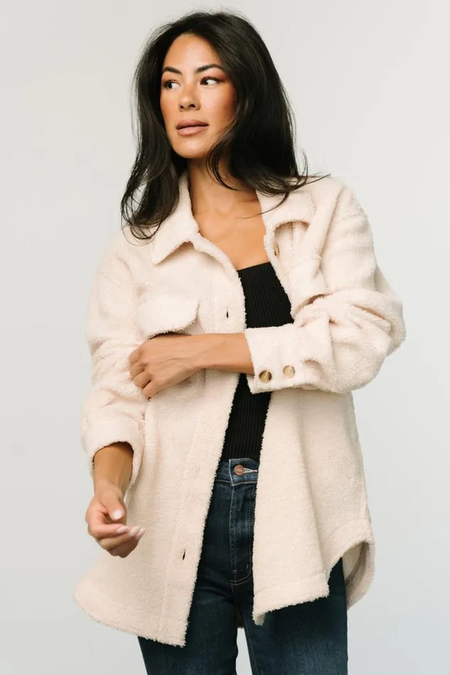 Women Jayden Sherpa Jacket Honey Baltic Born Outerwear Women Jayden Sherpa Jacket Honey Baltic Born Outerwear