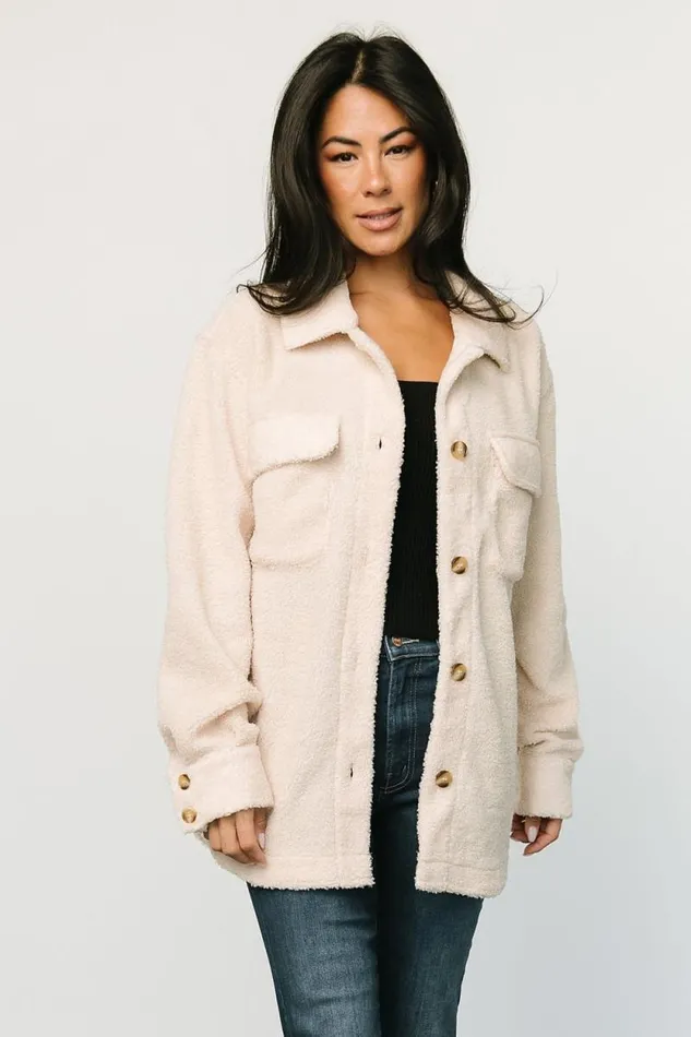 Women Jayden Sherpa Jacket Honey Baltic Born Outerwear Women Jayden Sherpa Jacket Honey Baltic Born Outerwear