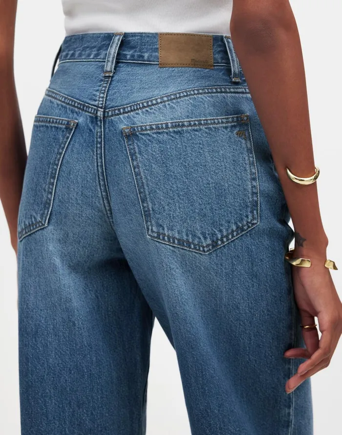 Women Jeans Madewell SuperwideLeg Jeans In Fannin Wash Fannin Wash