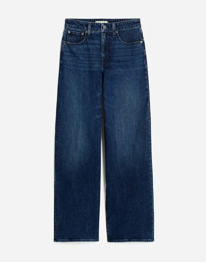 Women Jeans Madewell The Curvy Perfect Vintage WideLeg Jean Nighthawk Wash