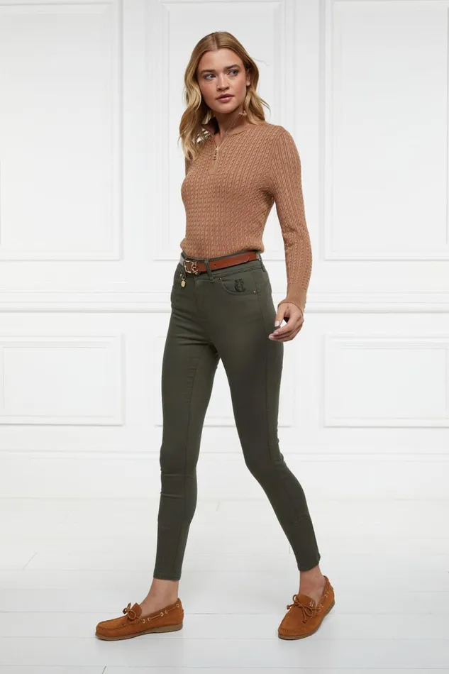 Women Jodhpur Jean Hunter Green Holland Cooper Jeans