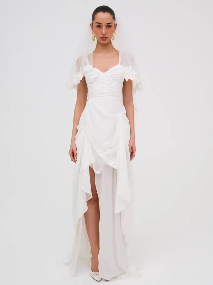 Women June Maxi Dress White For Love and Lemons Dresses Women June Maxi Dress White For Love and Lemons Dresses