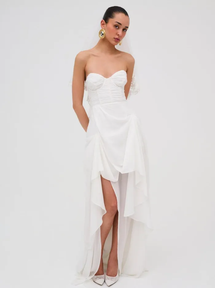 Women June Maxi Dress White For Love and Lemons Dresses Women June Maxi Dress White For Love and Lemons Dresses